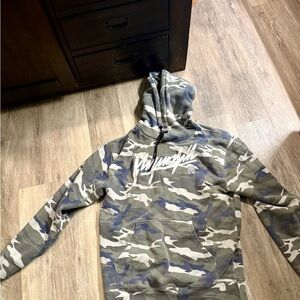 Camouflage FlagNorFail Hoodie for Men